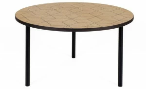 Woodman Круглый журнальный столик из фанерованной древесины Arty 266221301132