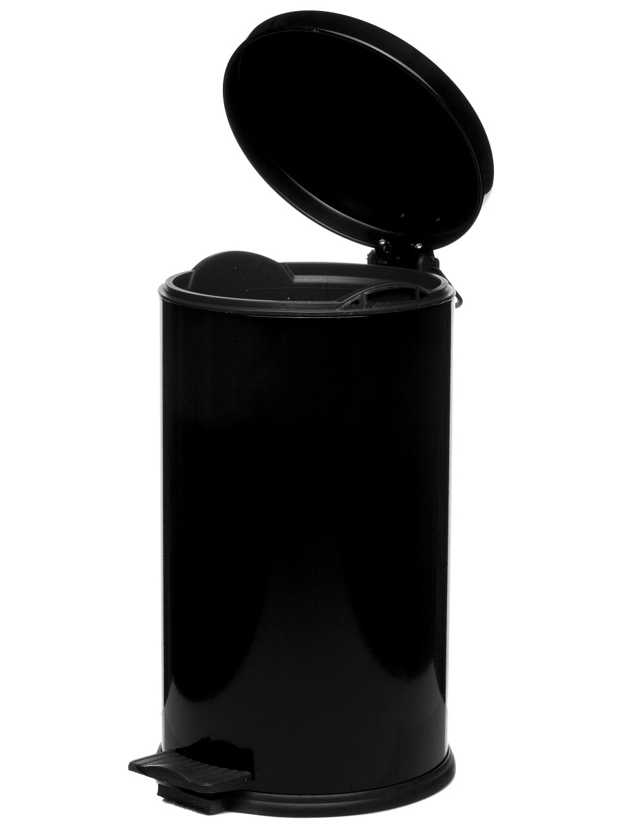 Вёдра с педалью и крышкой Aquila 16L Black NAVAKO 11033 - Вид №1