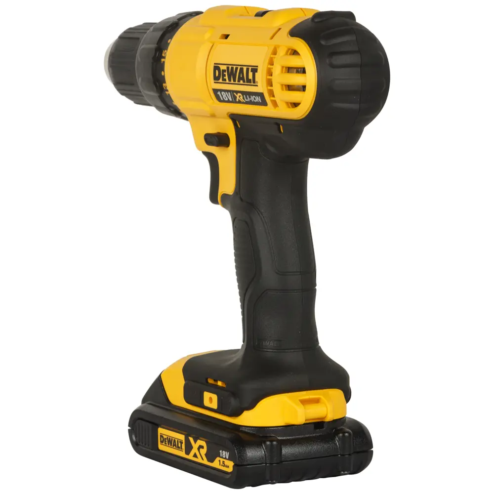 Дрель-шуруповерт аккумуляторная DeWalt DCD771S2, 18 В Li-ion 2х1.5 Ач 18218454 STLM-2066953  - Вид №6