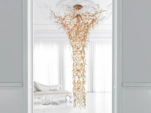 Serip Подвесной светильник из бронзы ручной работы Coral Ct3368/70