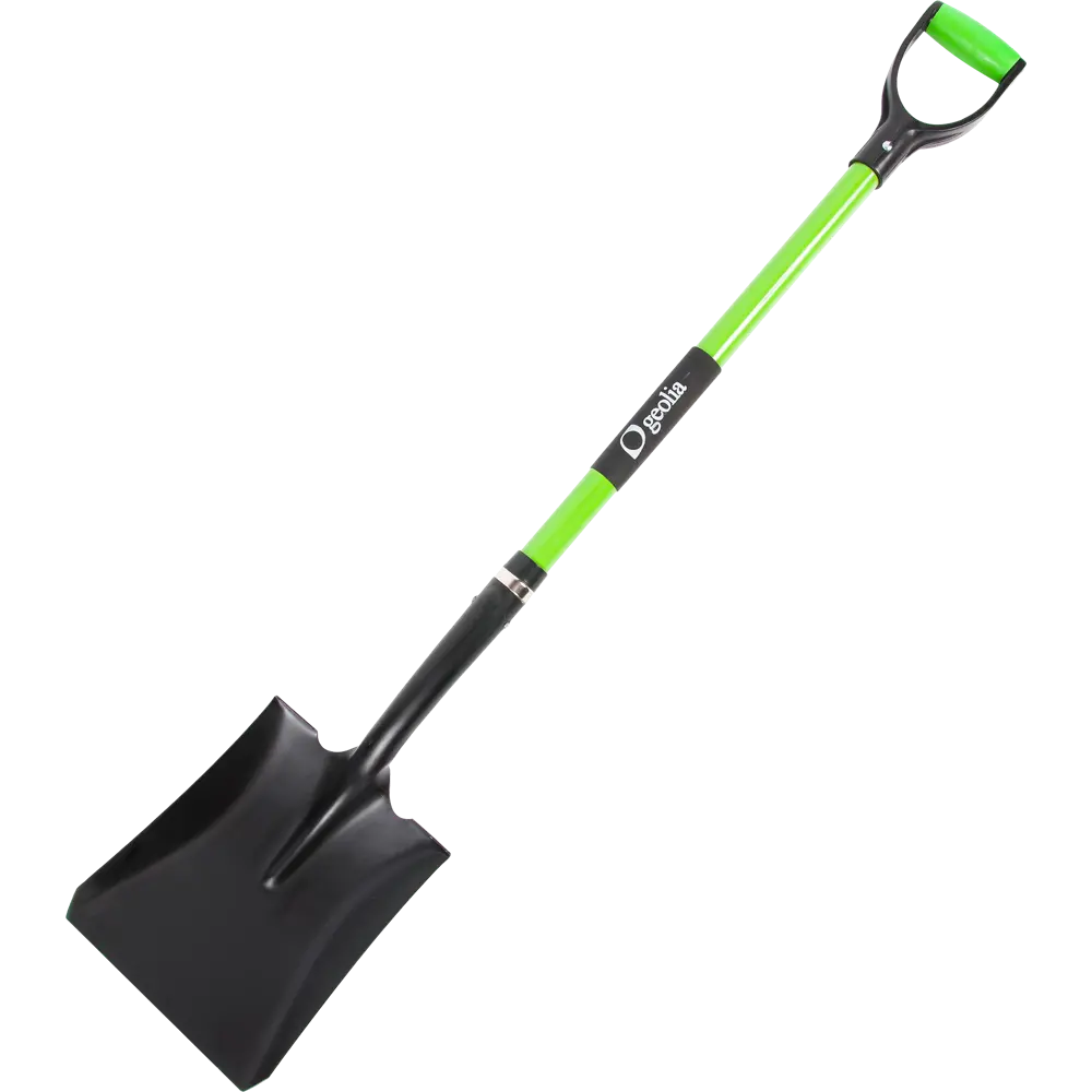 Совковая лопата GEOLIA со стекловолоконным черенком для снега и грунта 15033420 STLM-0005205 - Вид №2