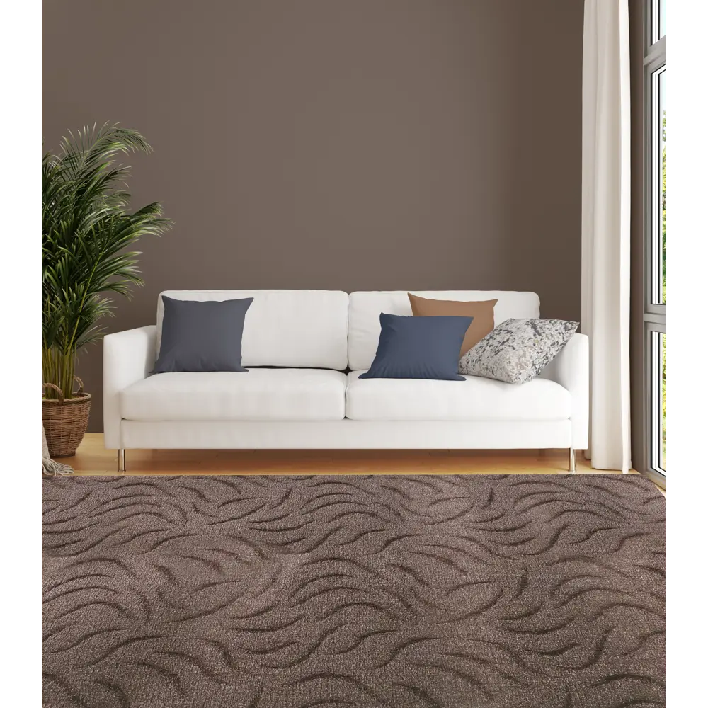 Ковровое покрытие «Ронсе», 3 м, цвет коричневый ВИТЕБСКИЕ КОВРЫ STLM-2022614 - Вид №4