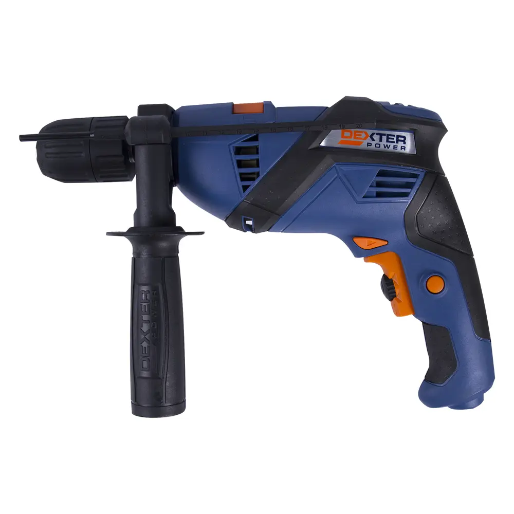 Дрель сетевая ударная Dexter 600 Вт DEXTER POWER STLM-2095314 - Вид №1