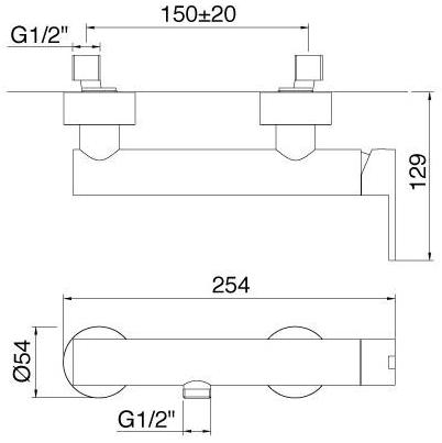 Rubinetterie Treemme Time_out  5156_tl  - Вид №3