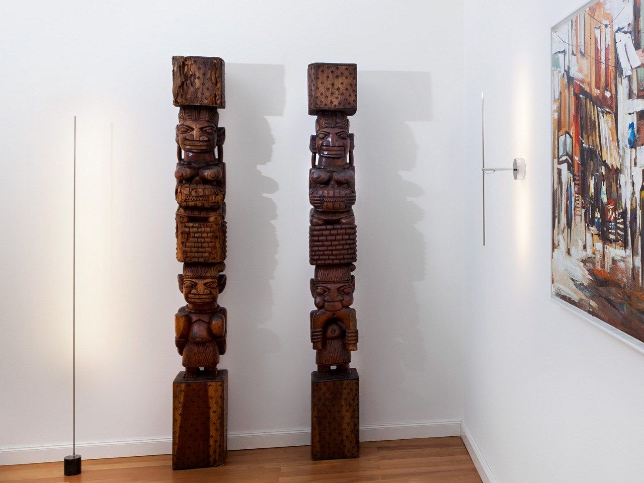 Металлический светодиодный торшер Catellani & Smith Световая палочка ARCH-00074565 - Вид №8