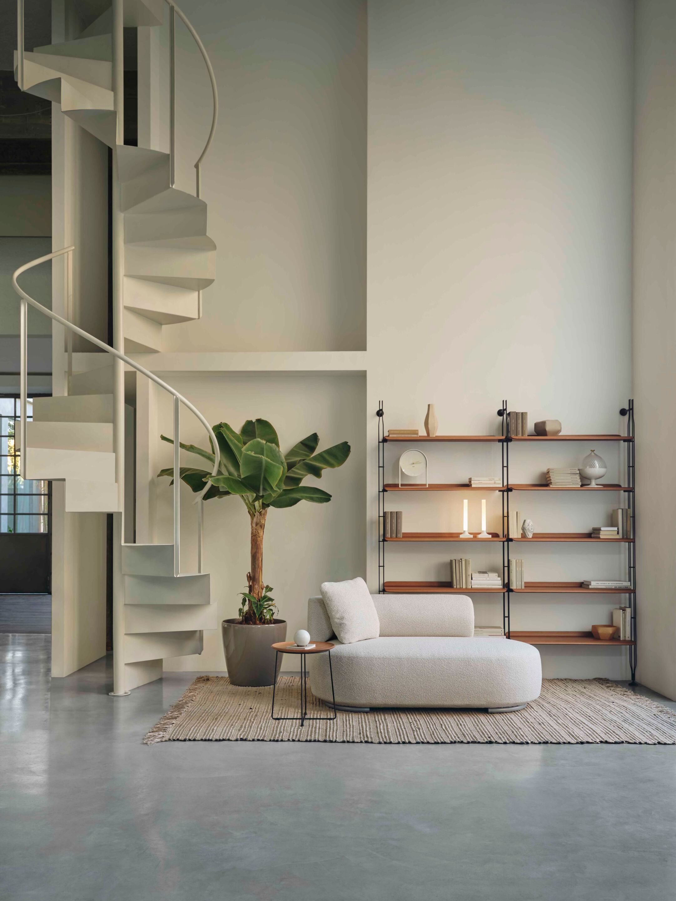 Модульный настенный книжный шкаф из стали и дерева Kartell ADAM WOOD ARCH-00134654 - Вид №5