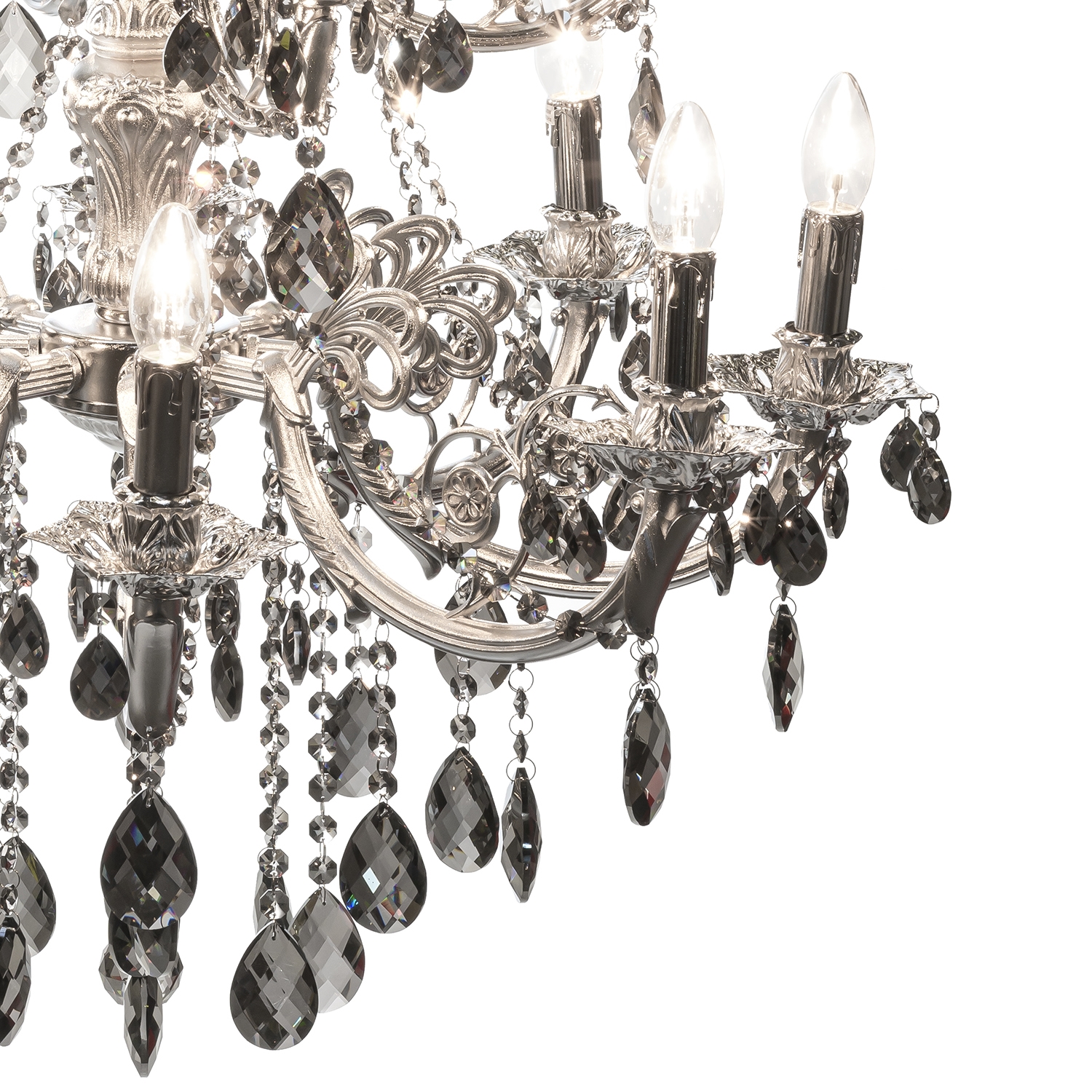 500306-D2 ABHIKA ЛАМПА ПЛАМЯ2 16 CLEAR/GOLD  - Вид №2