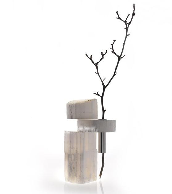 JCP UNIVERSE Круглый журнальный столик из селенита sun-id-1437403 - Вид №3