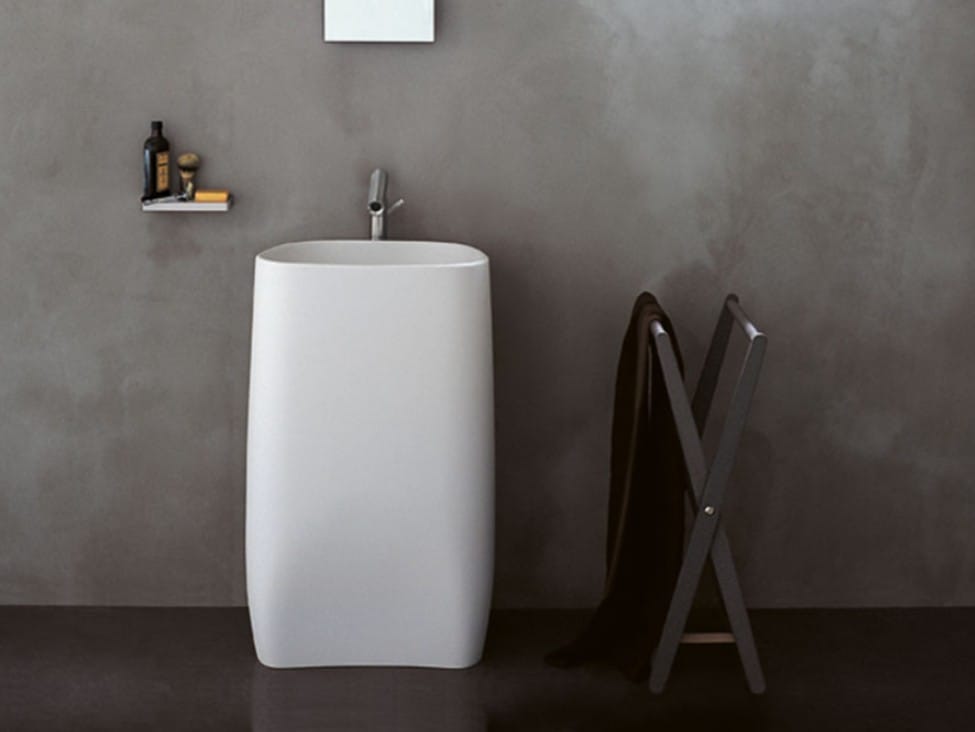 Отдельно стоящая раковина из Cristalplant® Agape Pear C ARCH-00006829