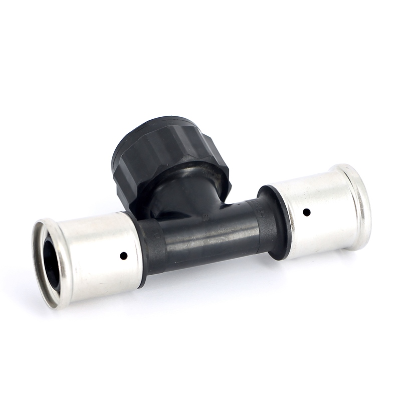 Тройник пресс-В PVDF HENCO 26x3/4"x26 13PK260526 - Вид №2