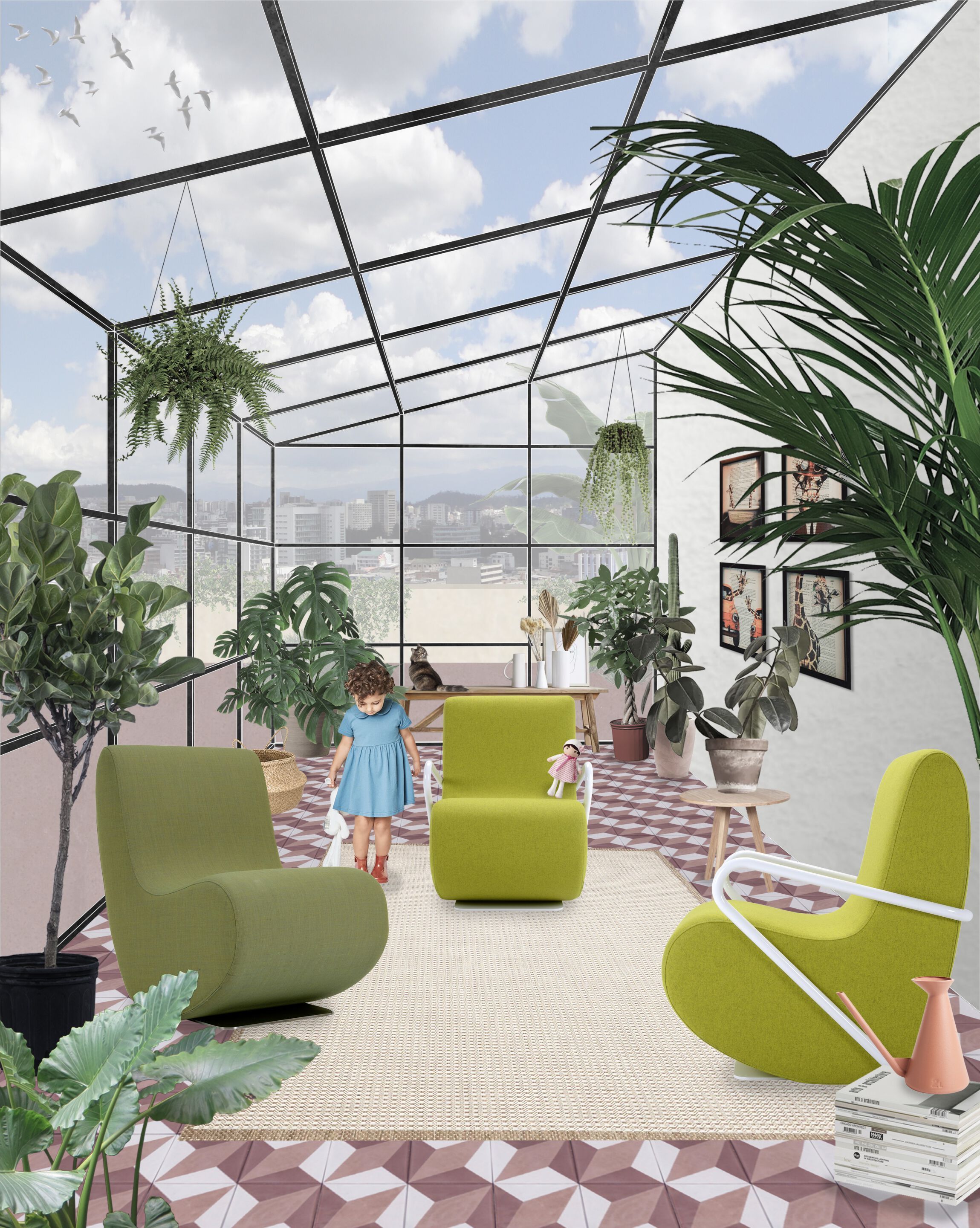 Тканевое кресло с подлокотниками Adrenalina ARCH-00050645 - Вид №7