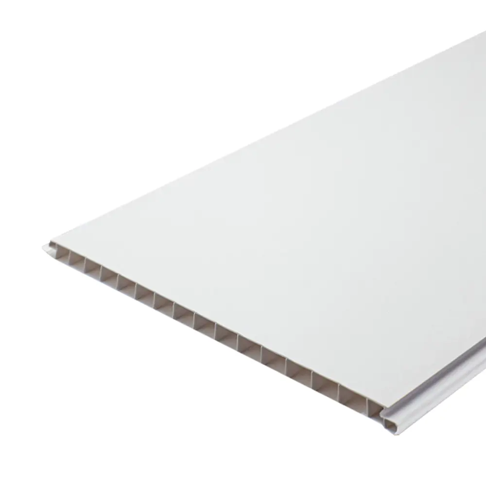 Стеновая панель ПВХ белый глянец 2700x250x10 мм 0.675 м² VENTA STLM-2066258
