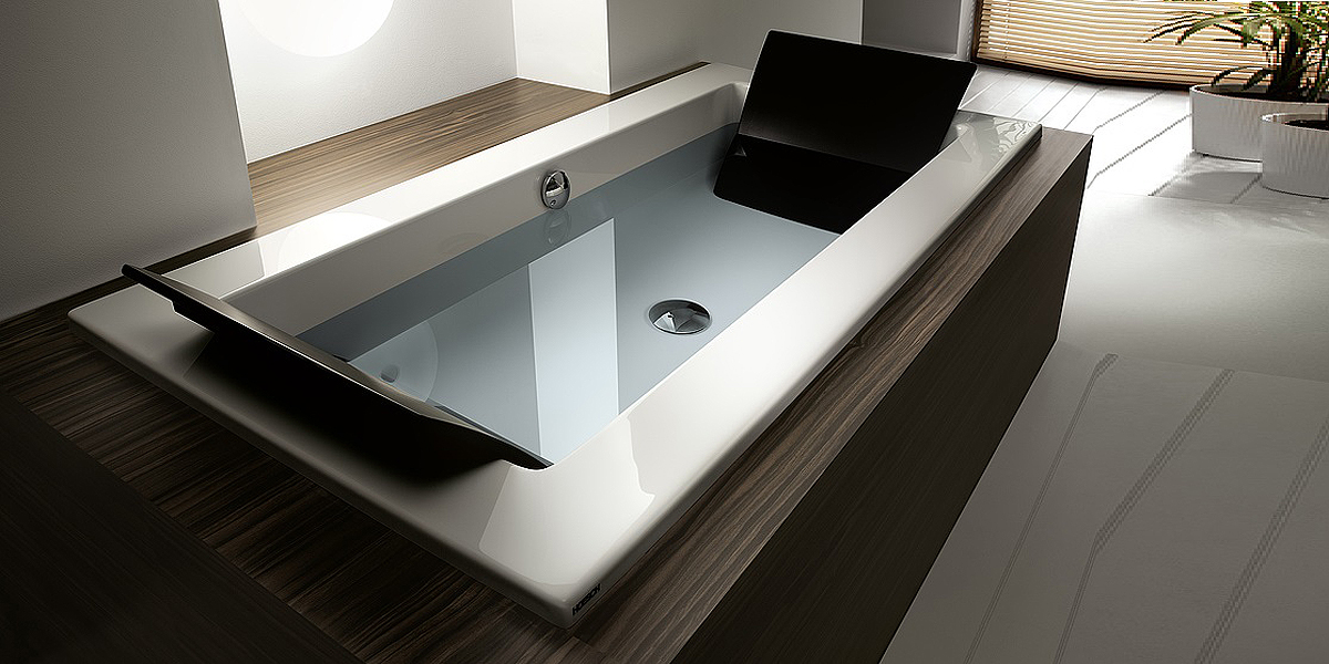 Ванна встраиваемая ZERO 190х90 см с аэромассажем Deluxe HOESCH 6531 - Вид №2