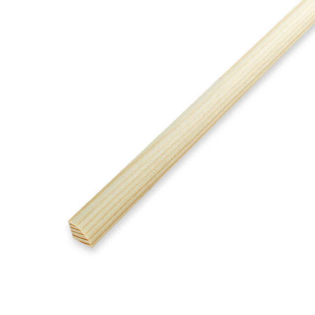 84688455 Раскладка фигурная деревянная сращенная РУ-14х14 14х14х1000 мм Сосна экстра STLM-0053713 АРЕЛАН 