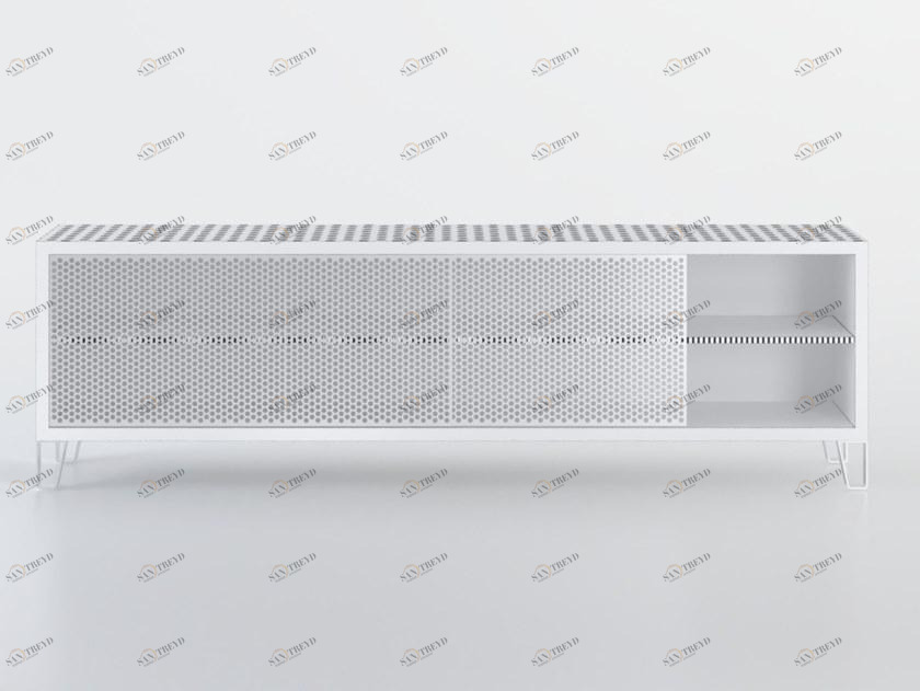 De Rosso Комод из ламината HPL с раздвижными дверцами из перфорированного металла Limited edition sun-id-1373819