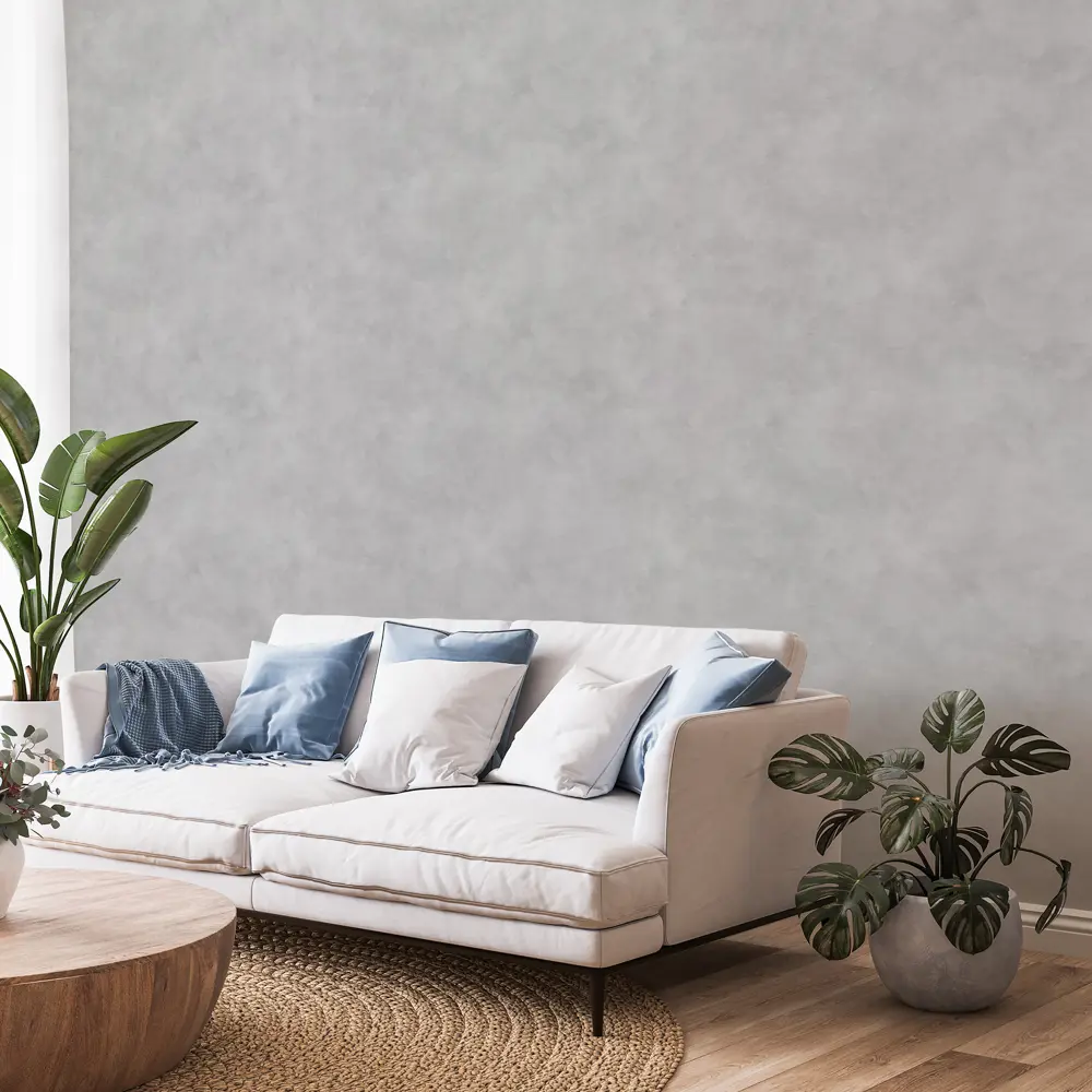 86549246 Обои флизелиновые Wall Decor Лола серые 1.06 м 75174-42 STLM-0069963 - Вид №3