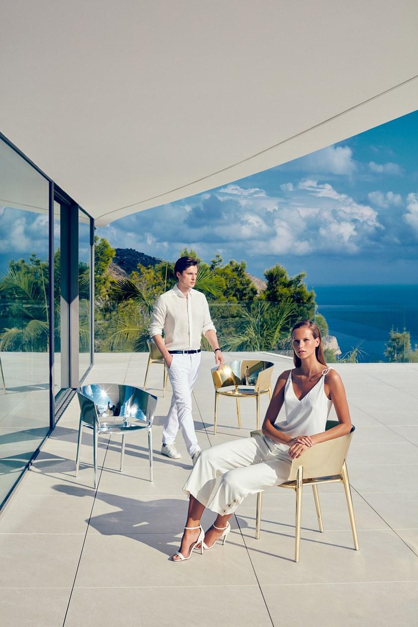 VONDOM Садовый стул с подлокотниками Africa sun-id-1404670 - Вид №5