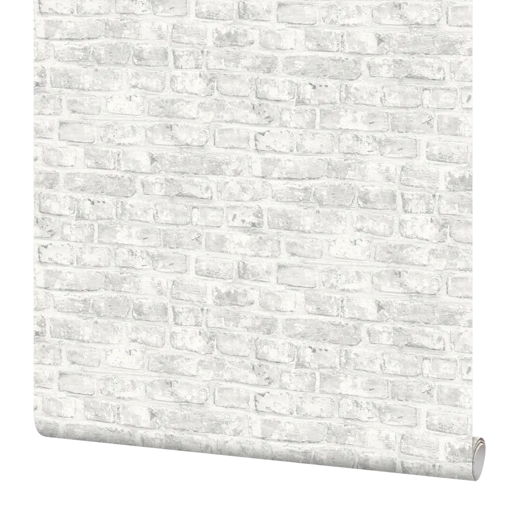 Обои флизелиновые Inspire Brick серые 1.06 м 636628 82464922 STLM-2166157