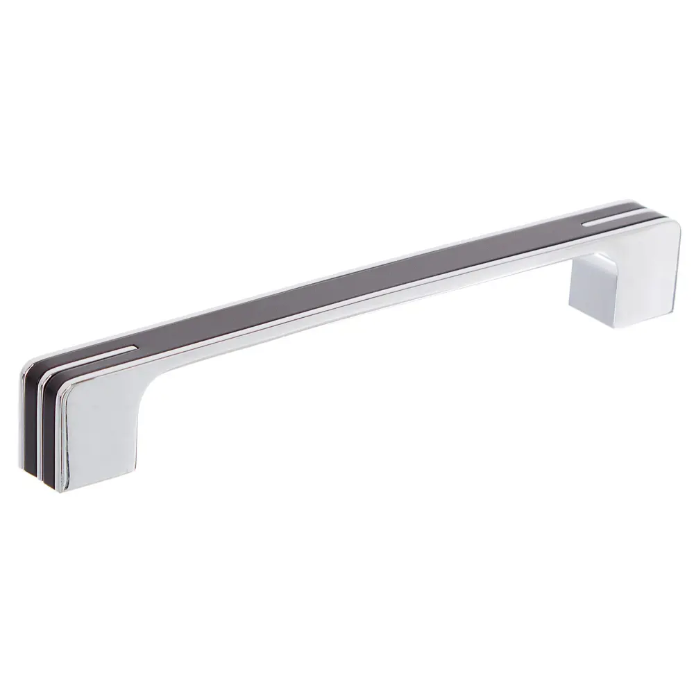 Мебельная ручка-скоба RS267CP/BL.4 160 мм глянцевый хром BOYARD STLM-2018182