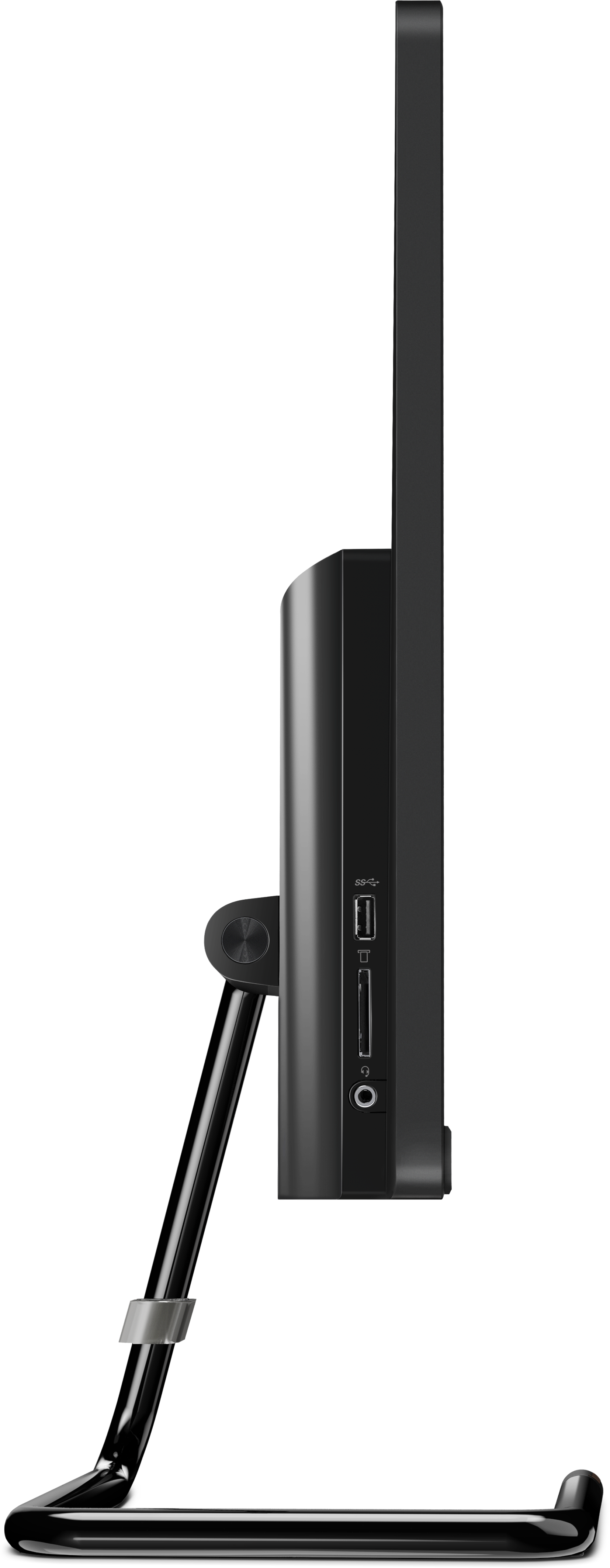 F0EW002ARK ideacentre aio 3 24are05 23.8"(1920x1080)/amd ryzen 3 4300u(2.7ghz)/4096mb/1000+128ssdgb/dvdrw/int:amd radeon/bt/wifi/war 1y/6kg/black/w10 + keyboard, mouse usb Lenovo Santreyd  - Вид №5