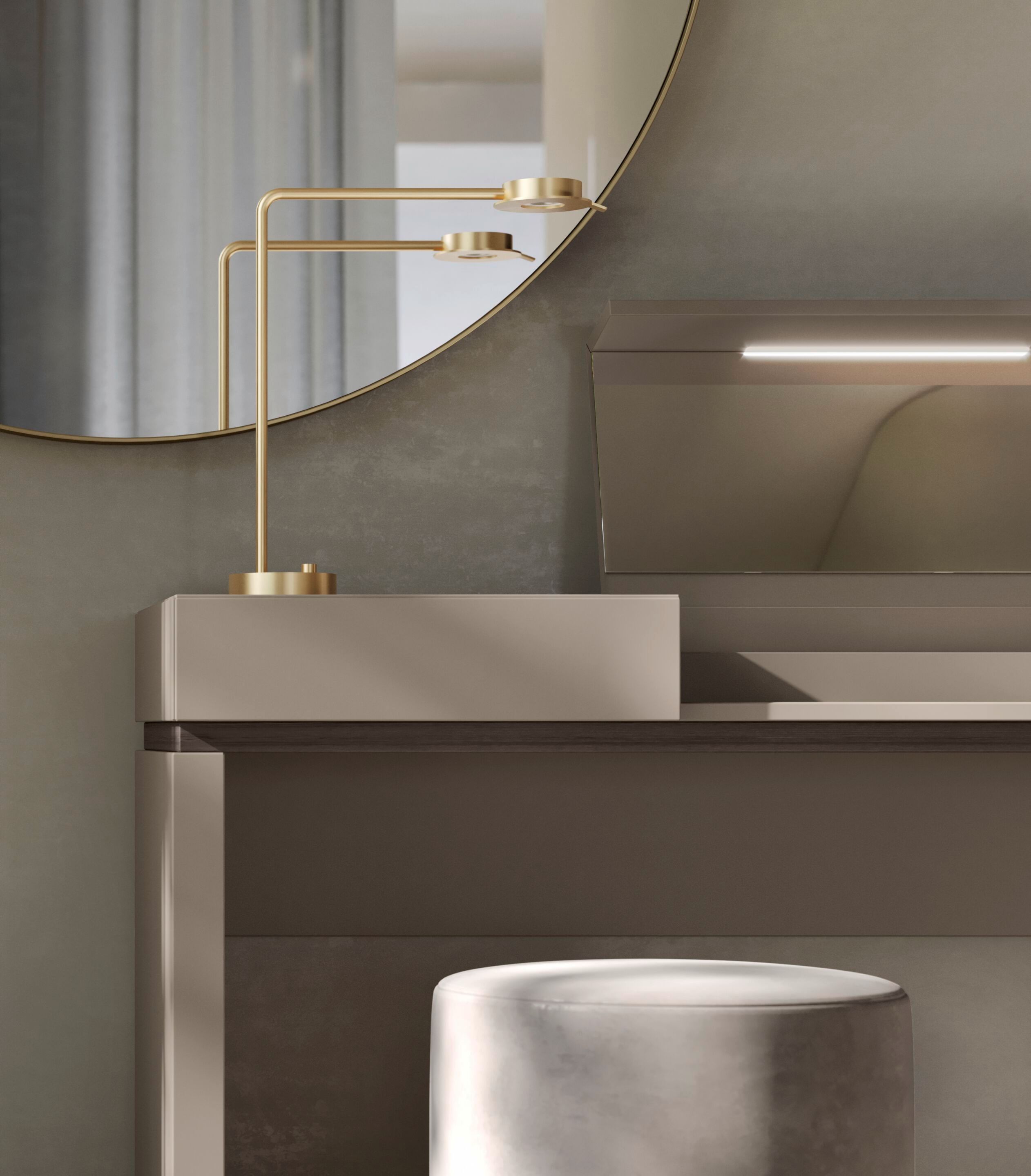 Деревянный туалетный столик Olivieri VANITY ARCH-00106801 - Вид №1