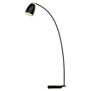 Торшер металлический 149 см черный Restor Loft 4402F-Bl LOFT IT RESTOR BLACK 00-3908442 Черный