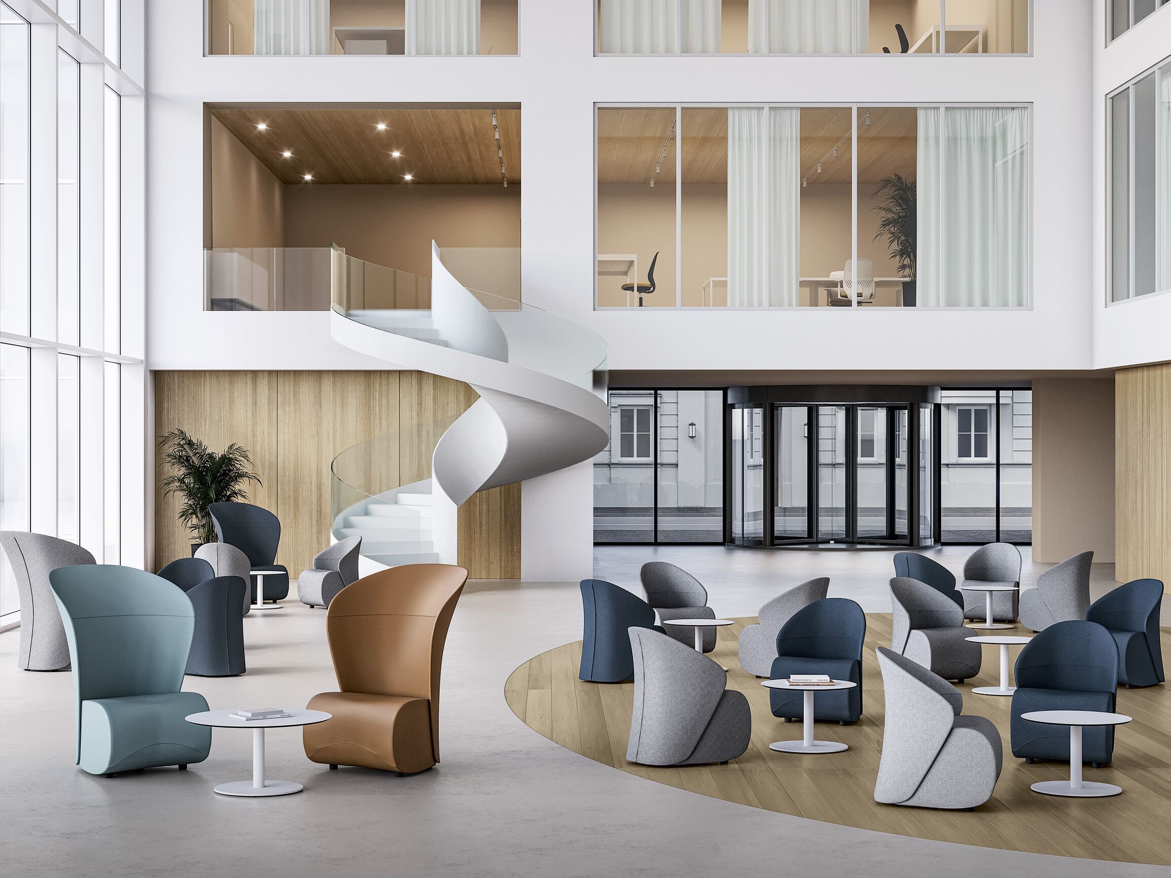 Кожаное кресло с подлокотниками Kastel Koccola ARCH-00082926 - Вид №4