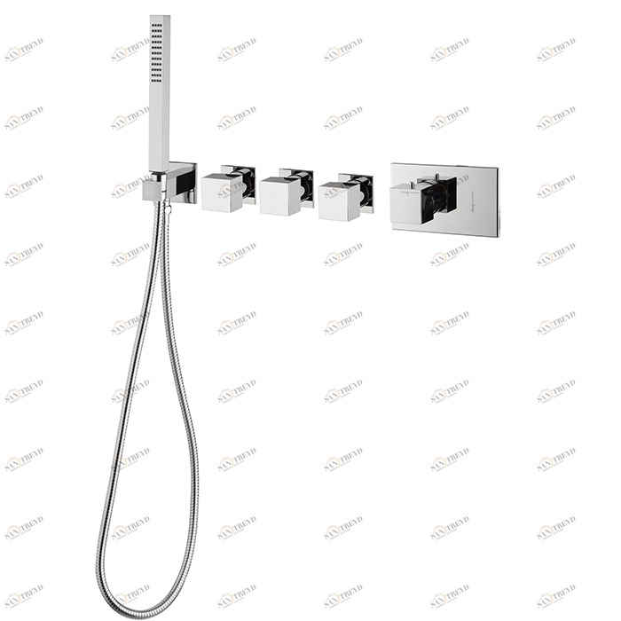 F3968X3 Встроенный Термостатический Смеситель для душа/ванны на три потребителя FIMA CARLO FRATTINI Fimatherm 