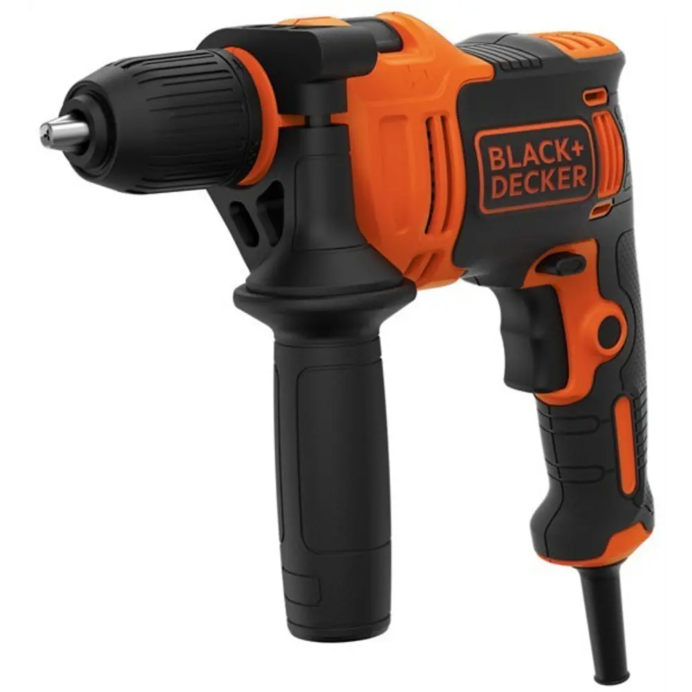 Ударная дрель Black&Decker BEH550-QS, 550Вт BLACK + DECKER STLM-2058189