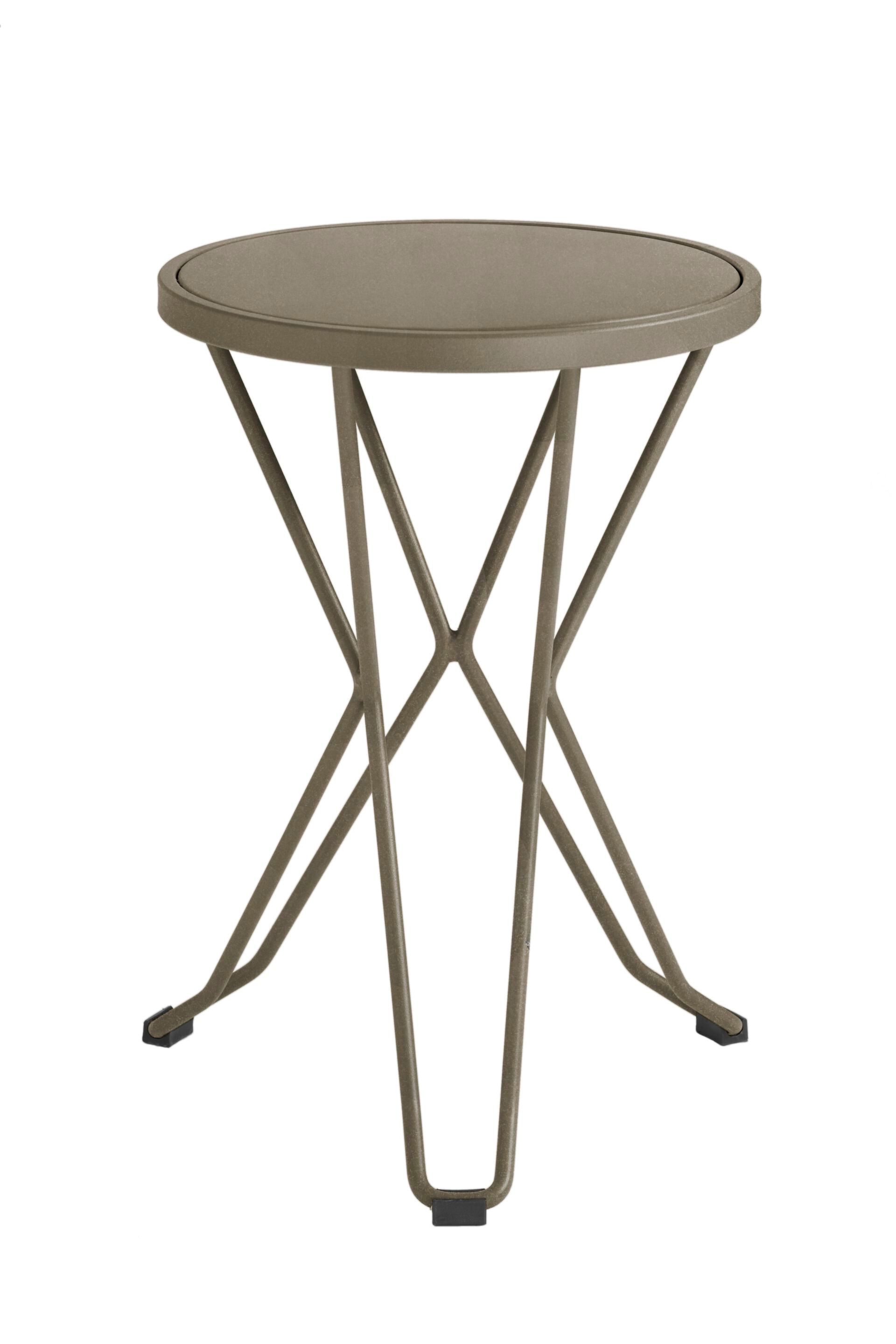 Оцинкованная сталь низкий садовый стул iSimar Капри ARCH-00065354 - Вид №1