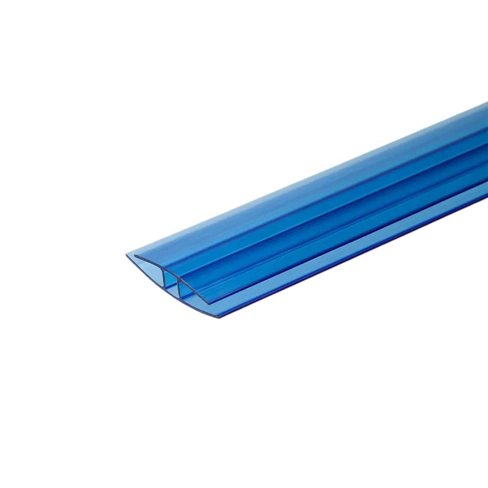 Профиль соединительный для поликарбоната Колибри 4 мм 3 м синий Santreyd STLM-2201888
