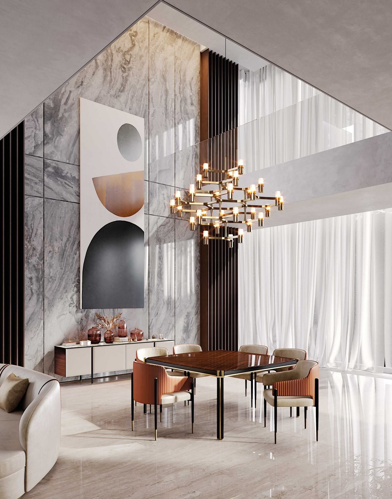 Деревянный квадратный стол для гостиной Capital Collection TUDOR ARCH-00141461 - Вид №3