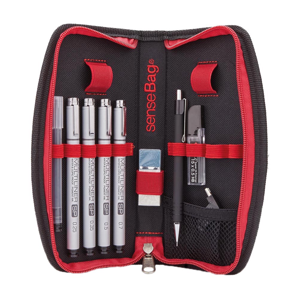 2307543 Набор линеров College 13 шт. Set B ЧЁРНЫЙ Copic 