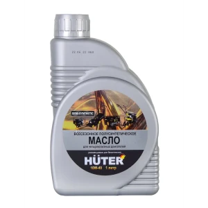 Моторное масло Huter 10W-40 полусинтетическое для 4-тактных двигателей 82361773