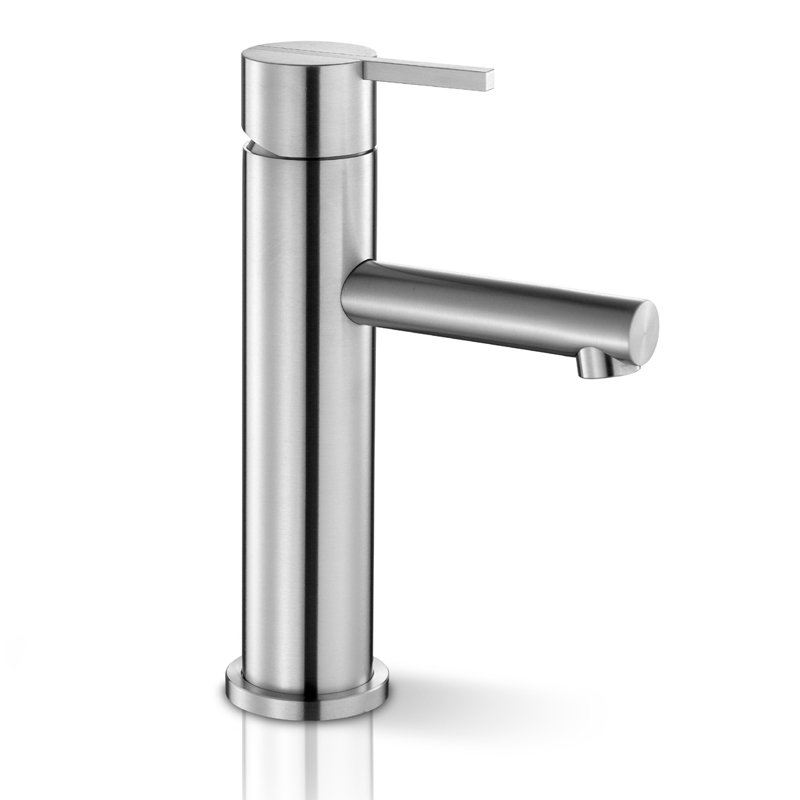 STY 001 Смеситель Для Умывальника Linki STYLO Сатиновая Сталь STY 001 S 142