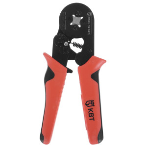 Пресс-клещи с набором втулочных наконечников КВТ НШВИ К-1200-1 5000357