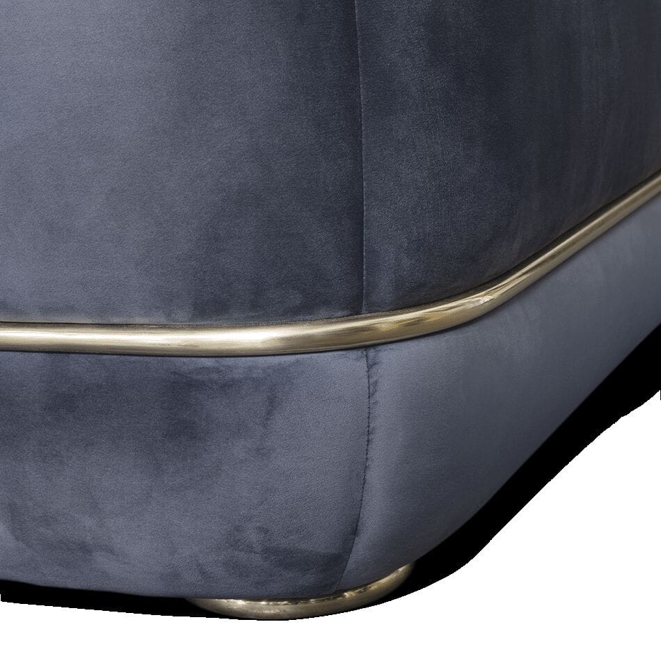 Изогнутый диван из ткани Essential Home Xenox ARCH-00027796 - Вид №9