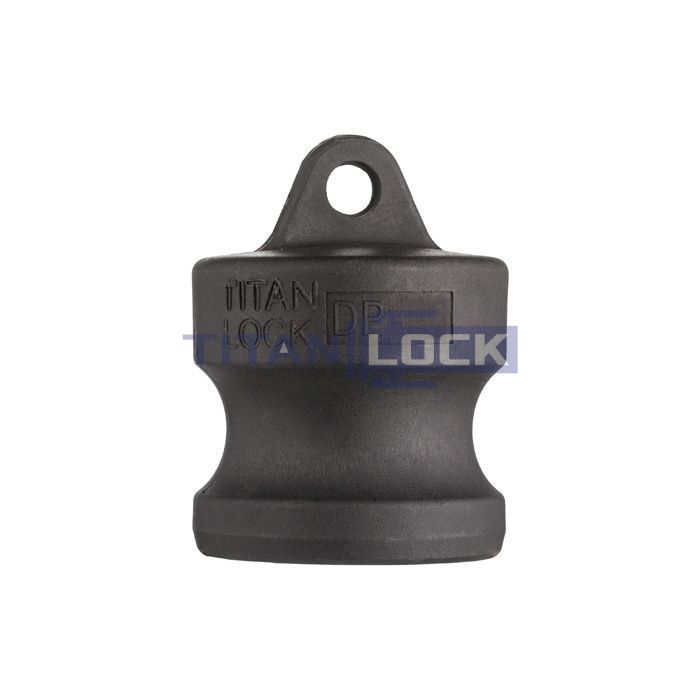 Камлок полипропиленовый тип DР, заглушка для розетки 1", TL100DPPP TITAN LOCK 