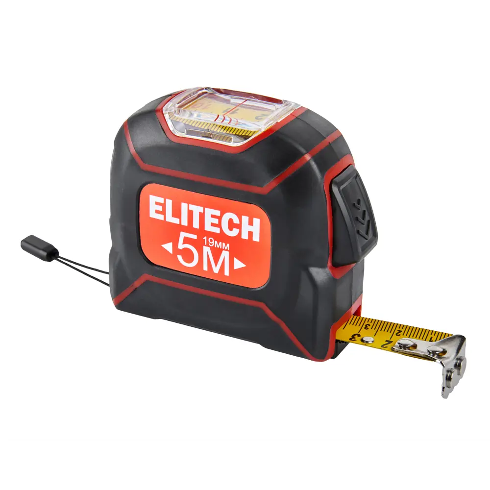 Elitech Рулетка с магнитным наконечником 5м для точных измерений 89433526 STLM-1566062
