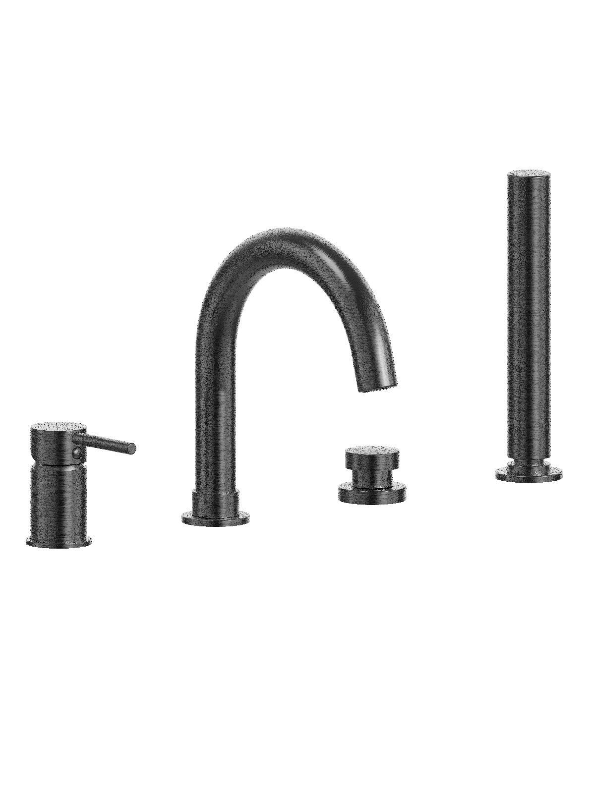 Встраиваемый смеситель для ванны с ручным душем Rubinetterie Frattini Pepe XL ARCH-00092637 - Вид №17