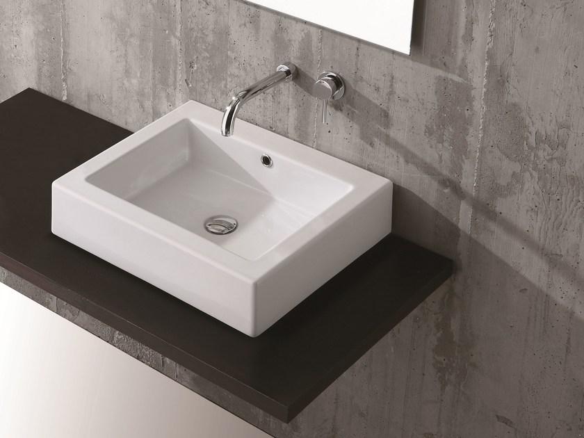 Lil4355101 Накладная раковина на столешницу  овальная Olympia Ceramica LAVABI D'ARREDO - Вид №1