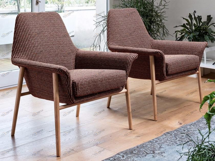 Dall'Agnese Кресло из ткани Dafne sun-id-1390465