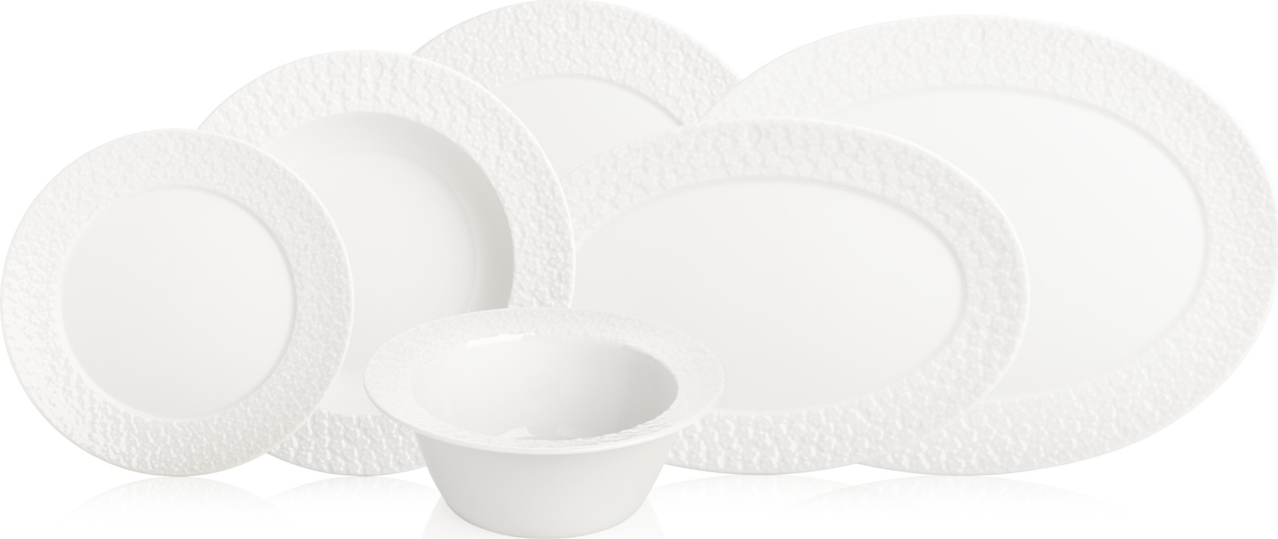 10639740 Meissen Сервиз столовый Meissen "Королевский цвет" на 6 персон 32 предмета Фарфор 