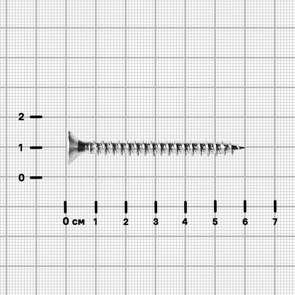 Саморезы STANDERS универсальные оцинкованные 6×60 мм (12 шт) 89212936 STLM-1429217 - Вид №2