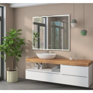 Зеркало для ванной Vigo Mirti Comfort с подсветкой 100x100 см