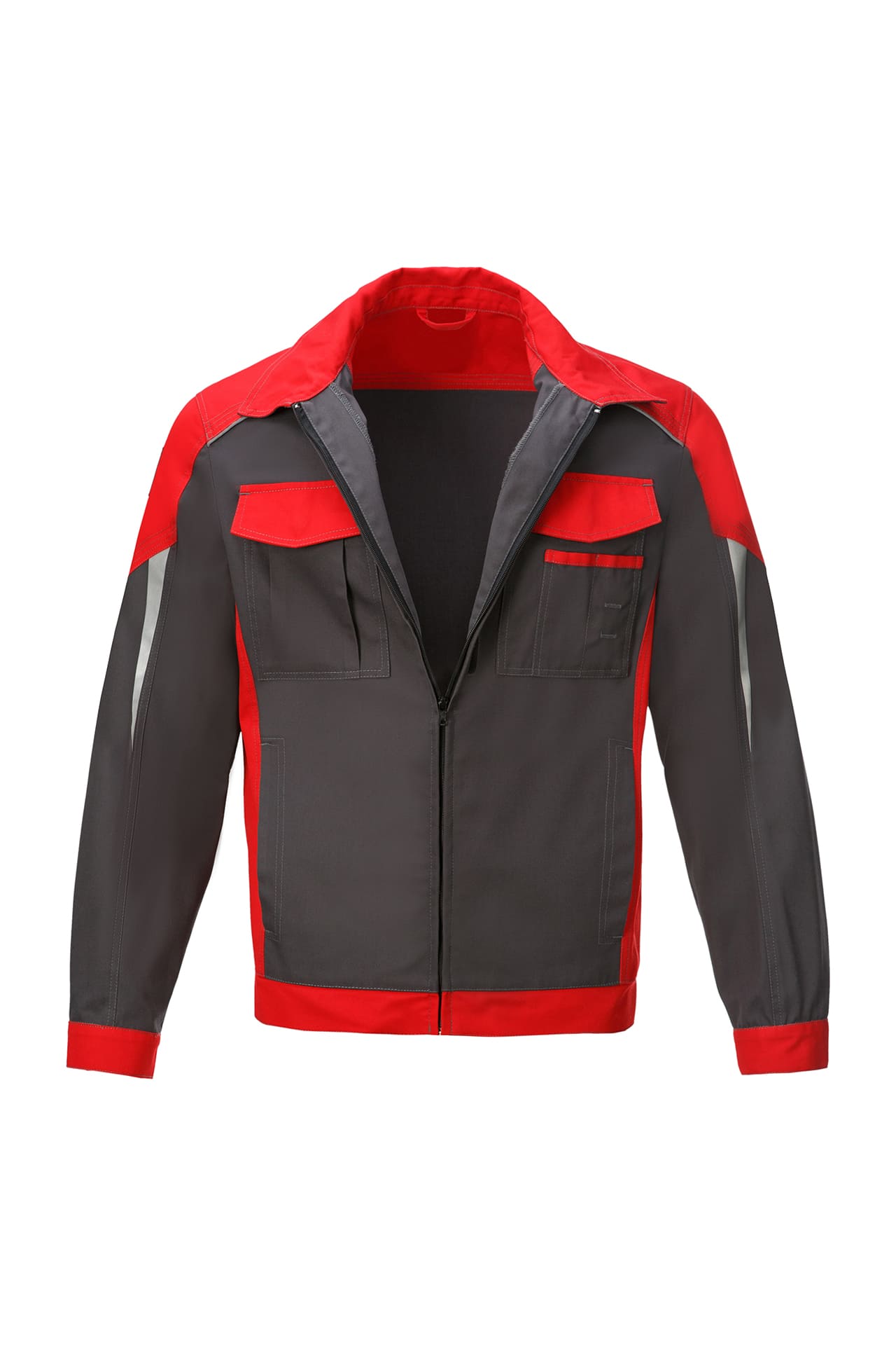 5044433 Костюм NEW графит красный STATUS  Летняя спецодежда  размер 52-54/182-188  - Вид №3