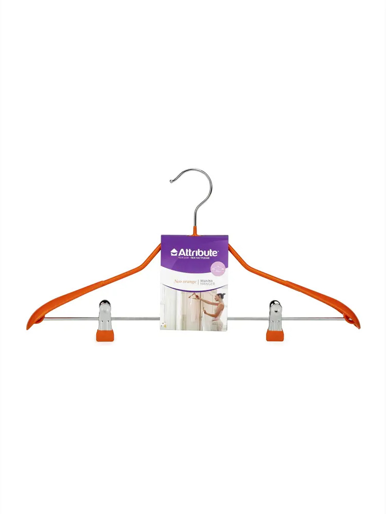 91600522 Плечики Attribute hanger 3x25x45 см металл и ПВХ цвет оранжевый STLM-1077332