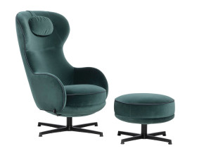 Тканевая вращающаяся спицевая круглая подставка для ног