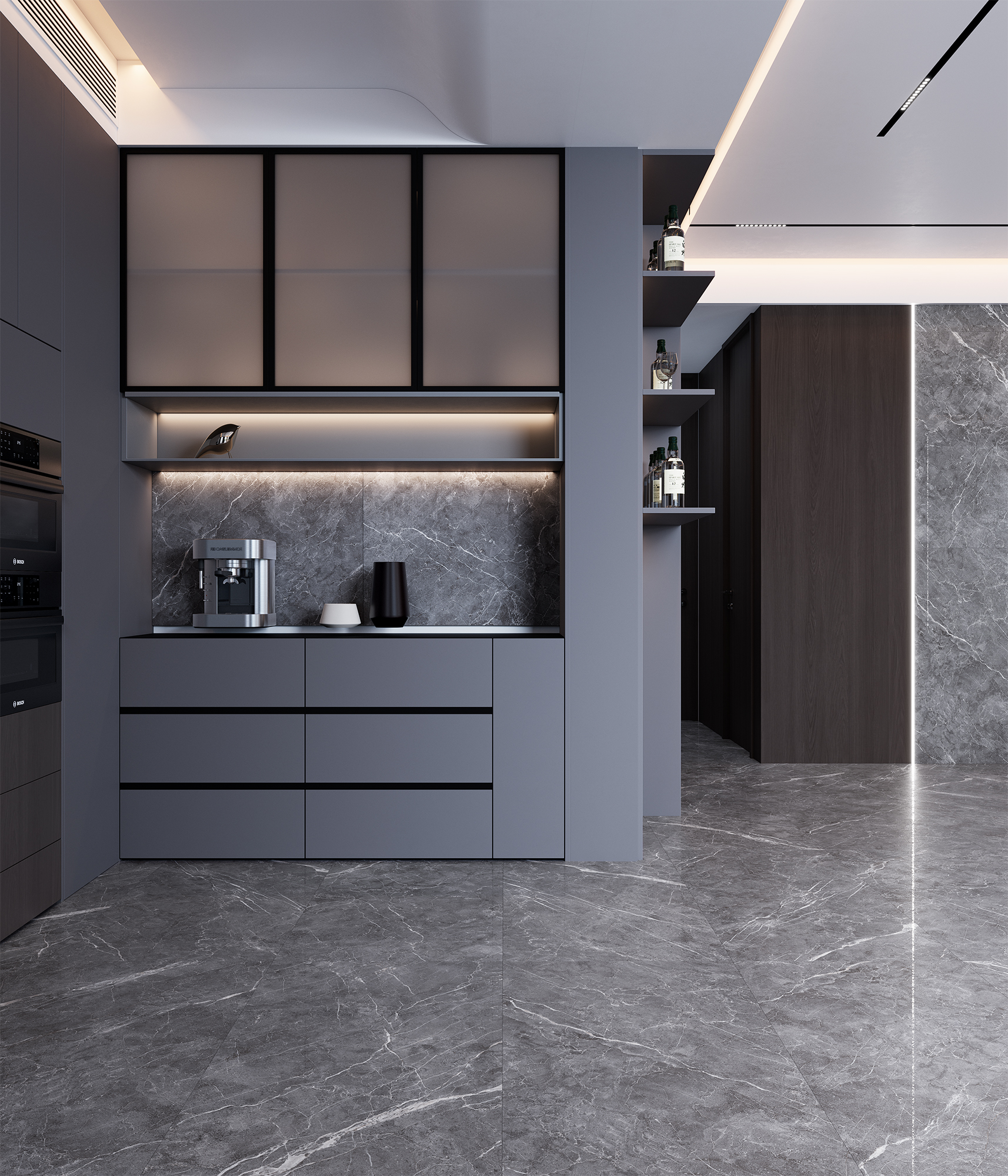Керамогранит ESPERIA GRIGIO LAPPATO 60х120 Arcadia Ceramica CL4003-A
