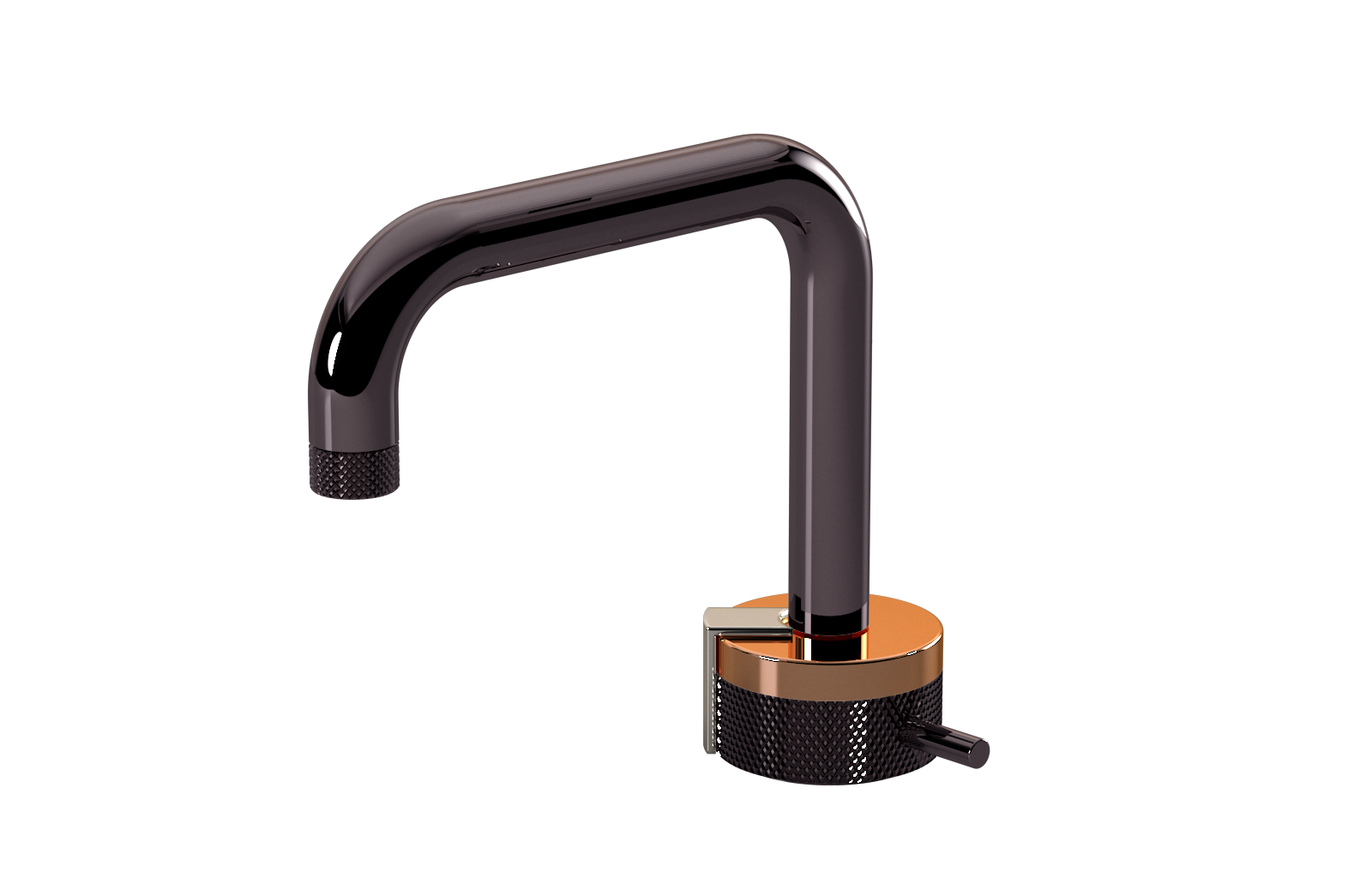 E-11500-R1RG-L2PN-OX Однорычажный прогрессивный смеситель для раковины - излив 15,3см GRAFF MOD+